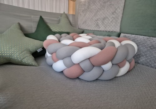 Ochraniacz, warkocz dzianinowy  wysyłka 24H