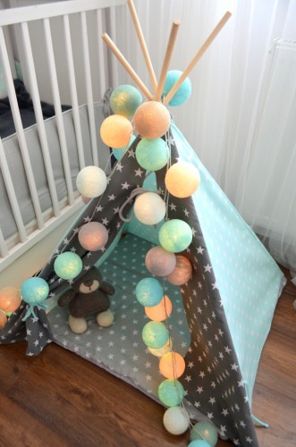 Małe tipi Mint Stars